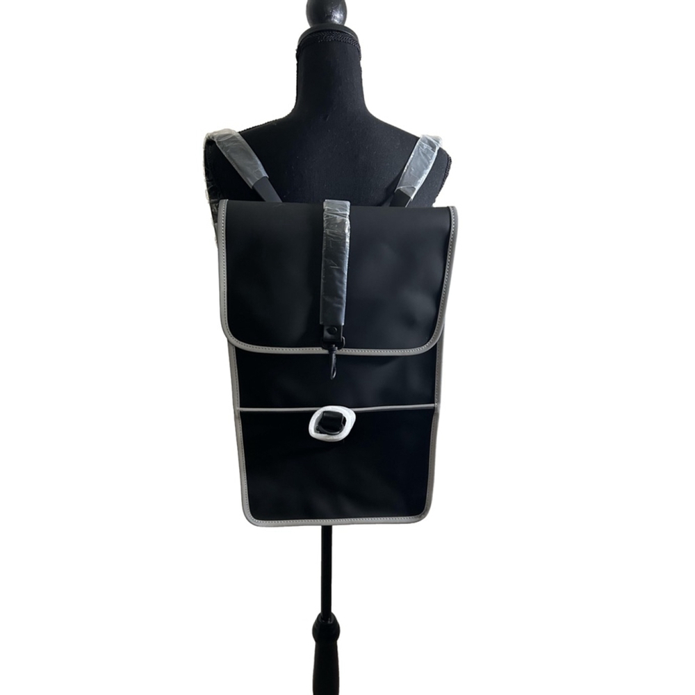 NWT Unisex RAINS Backpack One Size Black